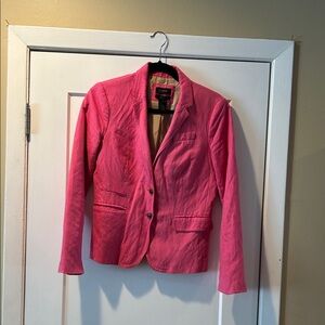 JCREW vibrant Pink Women's Blazer. Size 4